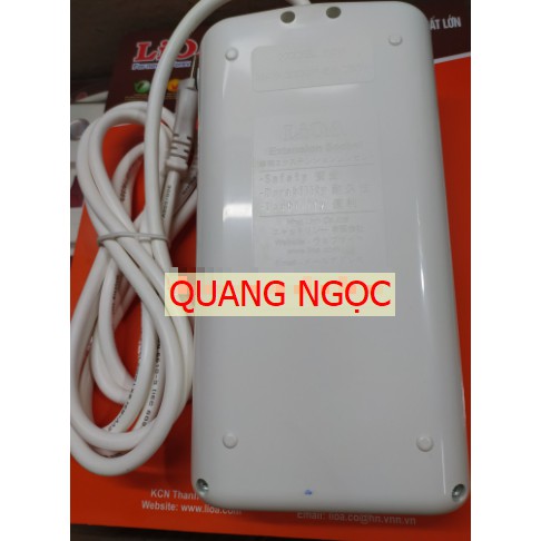 Ổ cắm điện Lioa công suất cao 3300w 220v/16A - Ổ cắm điện công suất cao có màn che, chống quá tải , cháy nổ