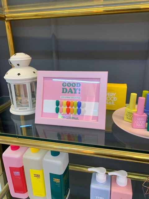 Bộ sản phẩm sơn gel very good nail 8pcs