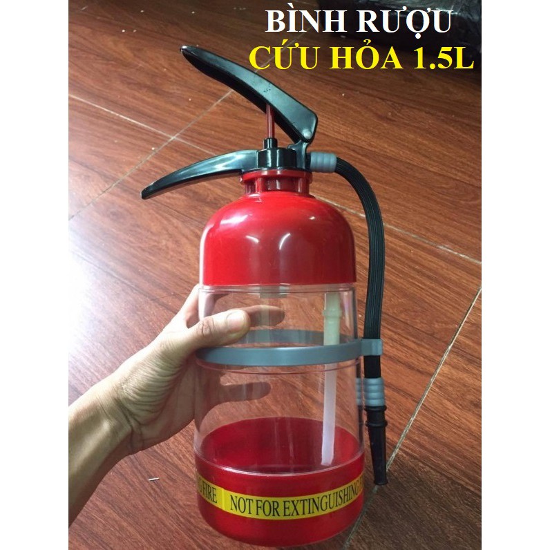 Bình rót rượu cứu hỏa (chữa cháy), dung tích 1.5 lít