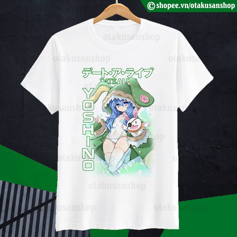 Áo thun Date A Live Yoshino ngắn tay