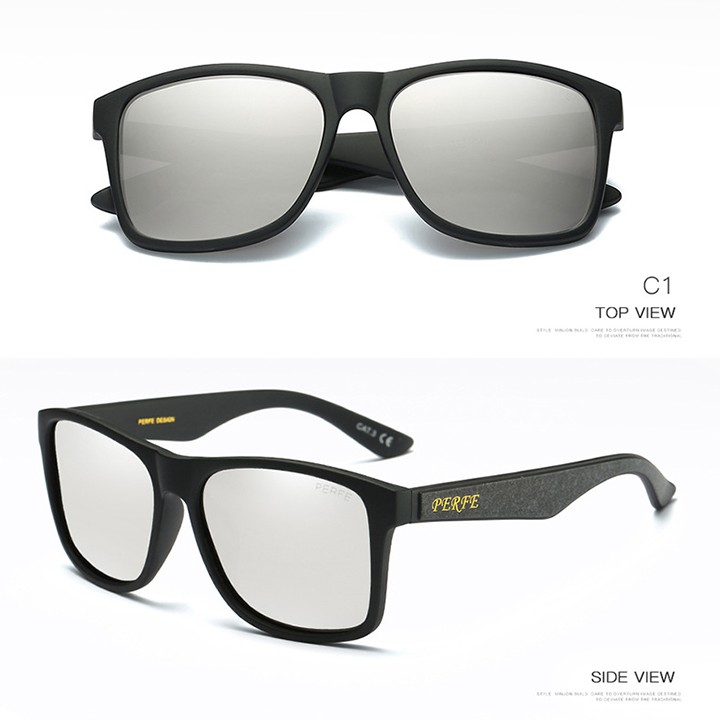 Mắt kính phân cực polarized chống chói, chống tia UV, kính mát nam PERFE - Mã số: MK1905
