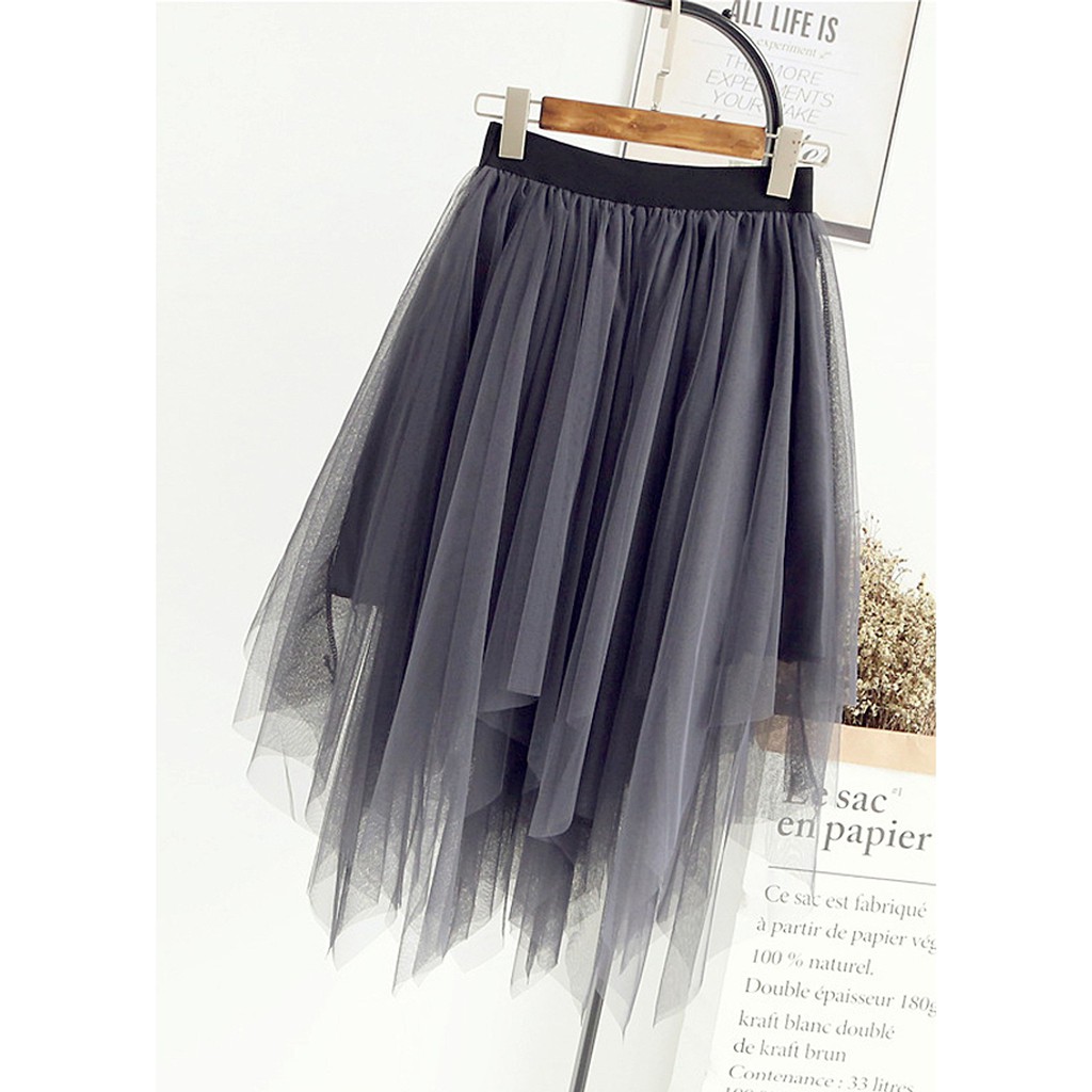 [ Mã FAGREEN55 giảm 10% tối đa 30K đơn 99K] Chân váy tulle dài maxi dáng nhọn 102-103 | BigBuy360 - bigbuy360.vn