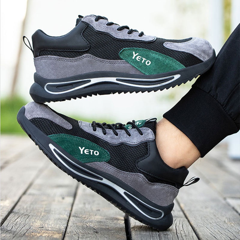 Giày Thể Thao Chống Đâm Thủng Thoáng Khí Thời Trang Cho Nam