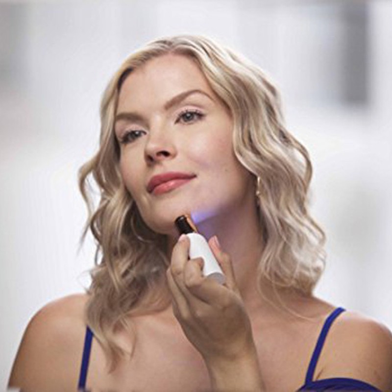 [Hàng mới về] Máy tẩy lông không đau hình son môi thiết kế nhỏ gọn dành cho nữ