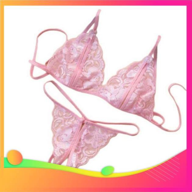 [ COSPLAY SEXY KATA - HÀNG CAO CẤP ] Bộ đồ lót ren sexy quần hở đũng | BigBuy360 - bigbuy360.vn