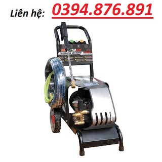 Máy rửa xe cao áp 2.2kw jetman jm2200 - có chỉnh áp - 4 béc phun
