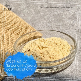 Bột củ sả nguyên chất