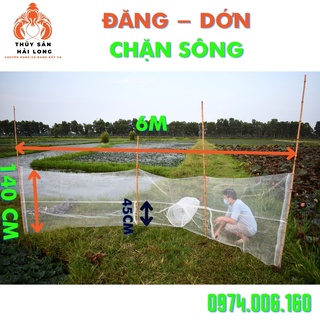 ĐĂNG CHẶN, DỚN CHẶN SÔNG, cống bắt cá, tôm, tép, cua baba...kích thước tùy chọn.