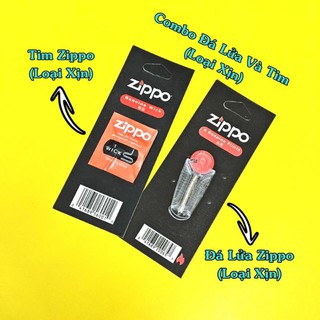 Combo tim và đá lửa thay zippo - đá bấc zippo