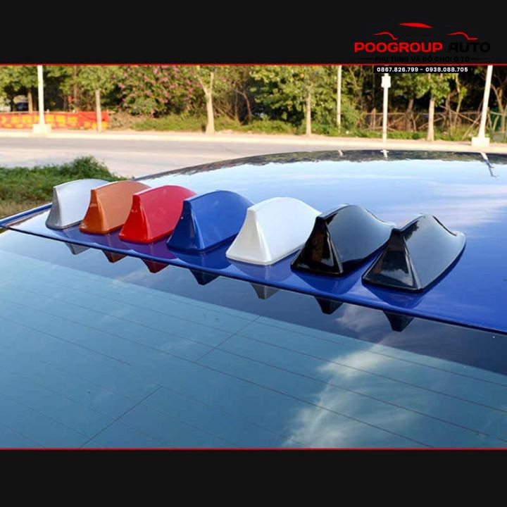 Ăng ten vây cá mập thông minh tiện lợi dành cho ô tô xe hơi phong cách thể thao phụ kiện nội thất ô tô Poogroup