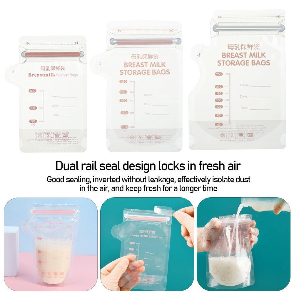 MUVAKO Set 30 Túi Đựng Sữa Mẹ Handmade Sử Dụng Một Lần Tiện Lợi