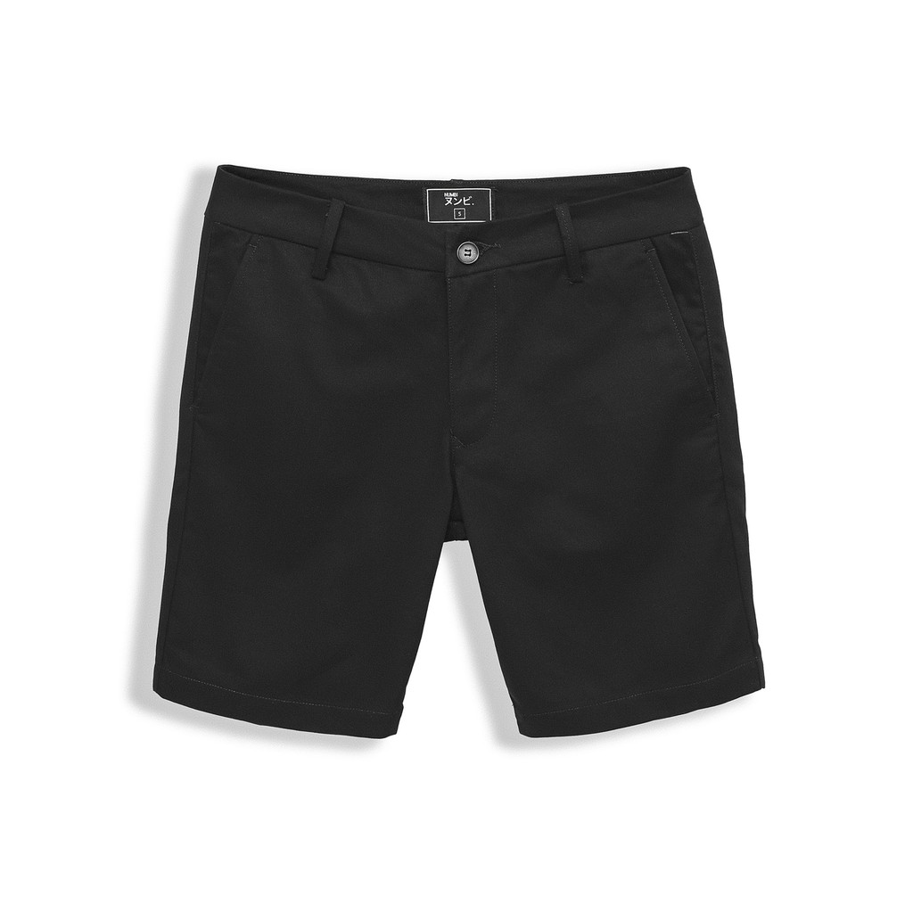 Set Bộ INF, Sơ Mi-Quần Đùi Đen Thời Trang Cao Cấp, Chất Vải Kaki NUMBI SB000707, SOMEHOW