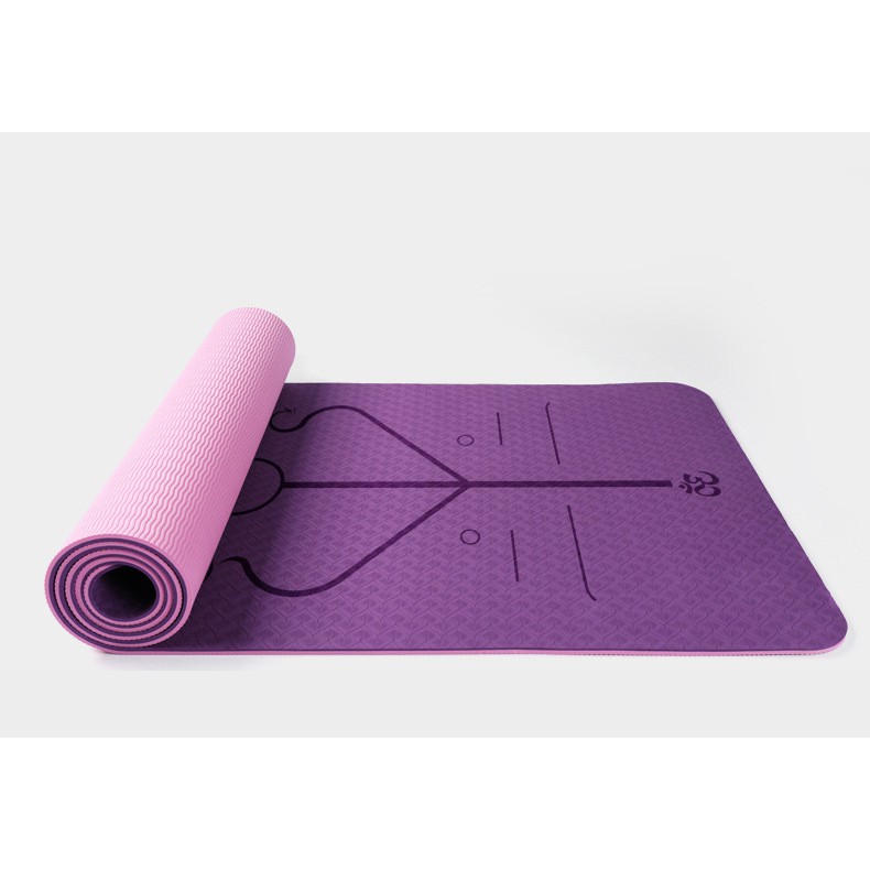 Thảm Tập Yoga Định Tuyến TPE 2 Lớp Với 6 Màu Tùy Chon - Ưu điểm của Thảm TPE so với NBR PVC