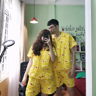 Bộ thô cộc con vịt nam nữ