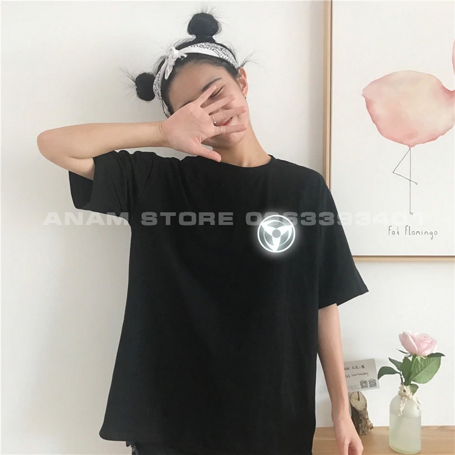 Áo thun Phản Quang Tay Lỡ Nam Nữ Kakashi