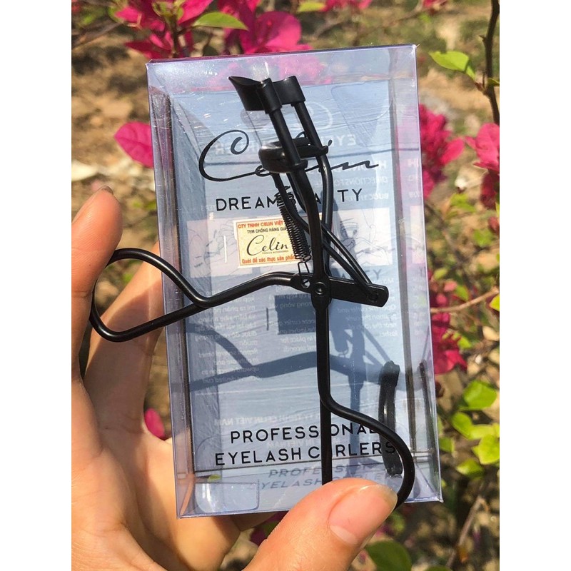 Kẹp Bấm Mi Celin Chính Hãng Đệm Bằng Silicon Bấm Cực Thích