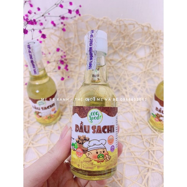 Dầu ăn cho bé _ sachi 60ml