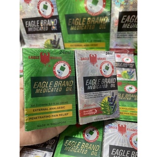 Dầu gió hiệu con ó eagle brand medicated oil 24ml mỹ 🇺🇸💯