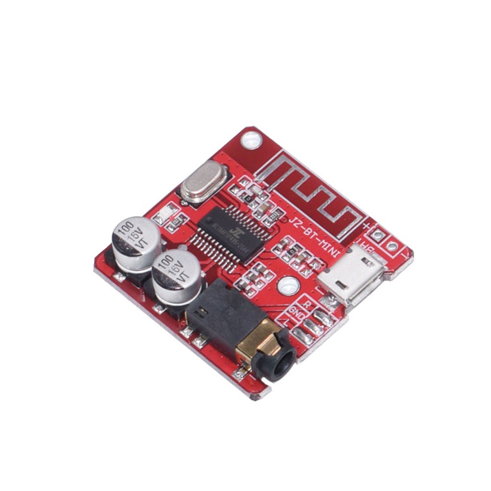 CLEOES Mini MP3 Bluetooth Module Stereo Bluetooth 4.1 Audio Receiver Board Wireless Music Amplifier Module BLE Lossless Decoder/Multicolor