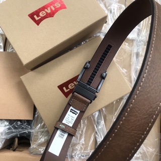 Nịt LEVIS nam tăng đưa da thật bản 3.5 cm