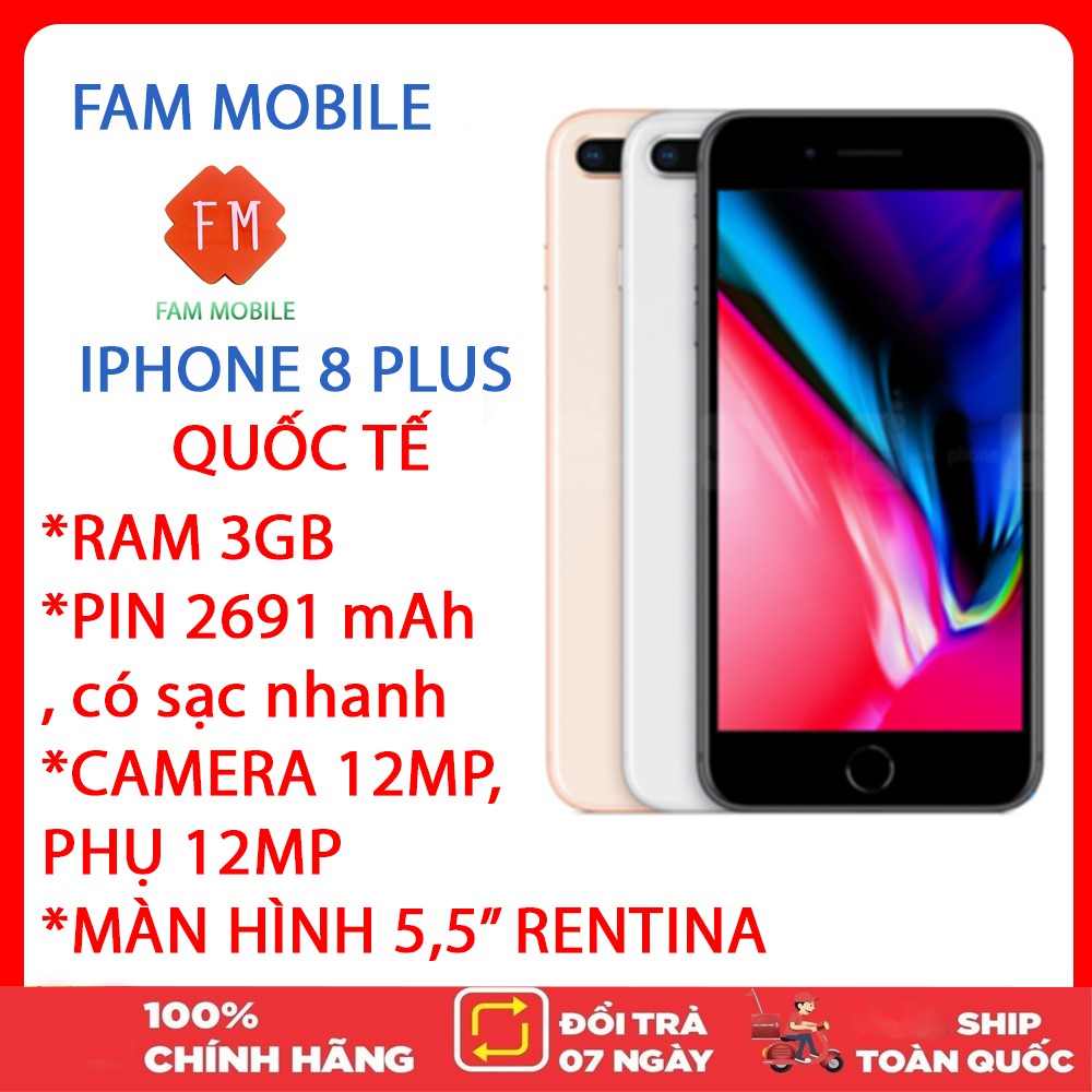 Bán Điện Thoai iP8 Plus 64GB