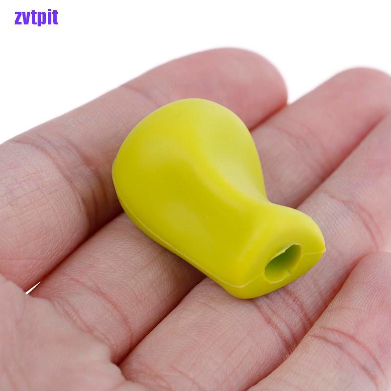 Set 4 / 10 Dụng Cụ Hỗ Trợ Cầm Bút Chì Bằng Cao Su Mềm Tiện Dụng