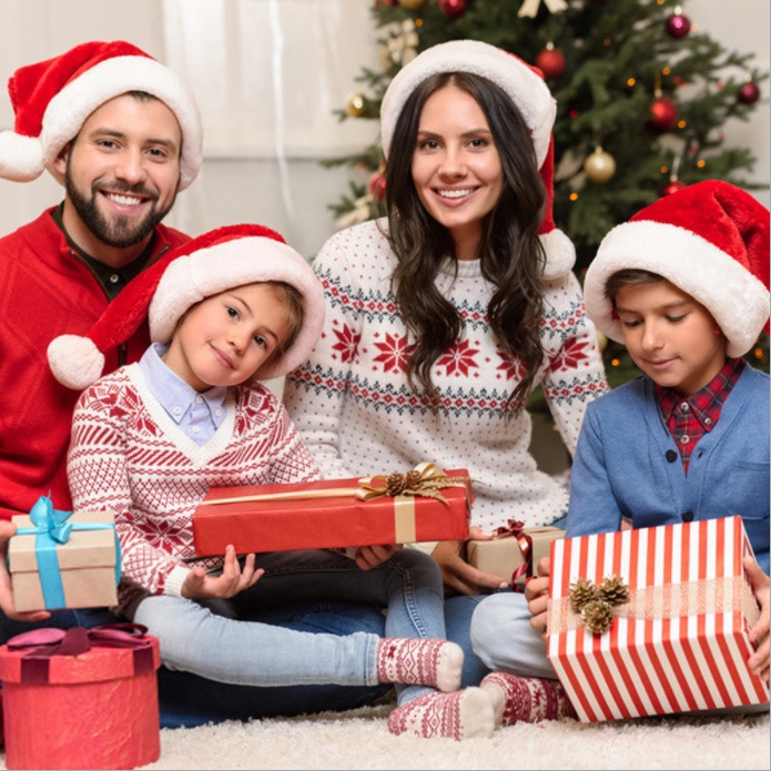 Mũ Ông Già Noel Chất Lượng Cao Trang Trí Giáng Sinh Năm Mới Cho Người Lớn Và Trẻ Em