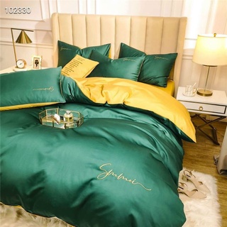 Bộ chăn ga gối, Lụa Tencel Sumoi 40S - Chăn ga gối cao cấp nhập khẩu miễn phí bo chun