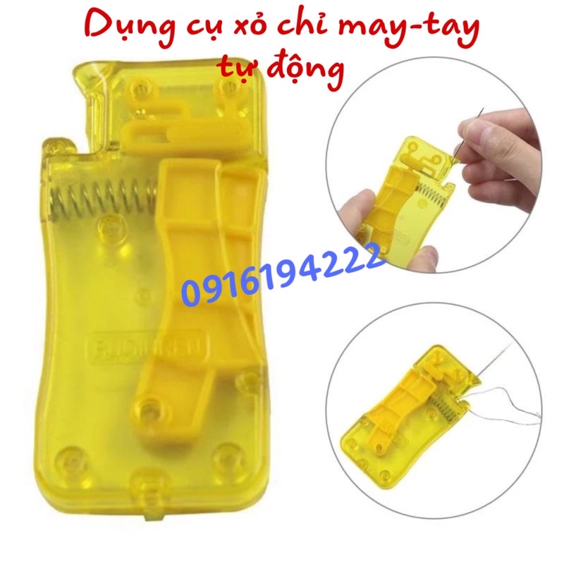 Dụng cụ xỏ chỉ may-tay tự động tiện lợi