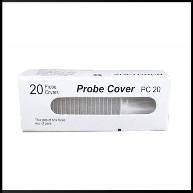 Hộp 20 Vỏ Bọc Đầu Dò Nhiệt Kế Tai Thông Dụng Bằng Nhựa