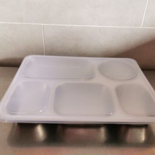 KHAY CƠM INOX 5 NGĂN CẠN (BÉ)