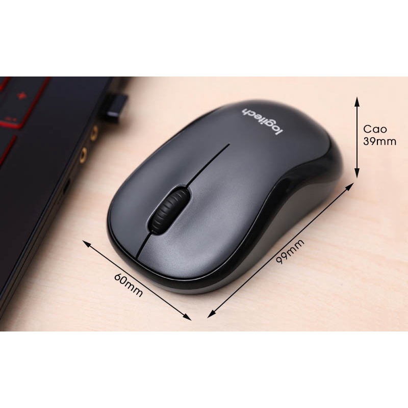 Chuột Không Dây Logitech M220 Silent Không Tiếng Động - Bảo Hành 1 đổi 1 trong 12 Tháng