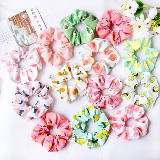 Cột tóc vải Scrunchies Trái cây Hot CT75
