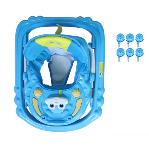 Xe tập đi nhựa hình thỏ Autoru AUBW03 - Xanh dương