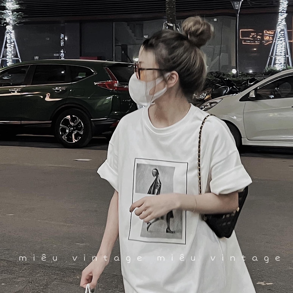 Áo thun tay lỡ Unisex , áo thun nam nữ Bingshop form rộng túi zip vải đẹp