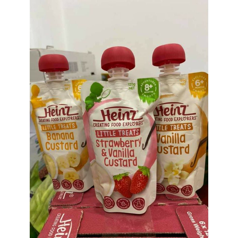 (Date T10/2021)VÁNG SỮA HEINZ CUSTARD - ÚC
