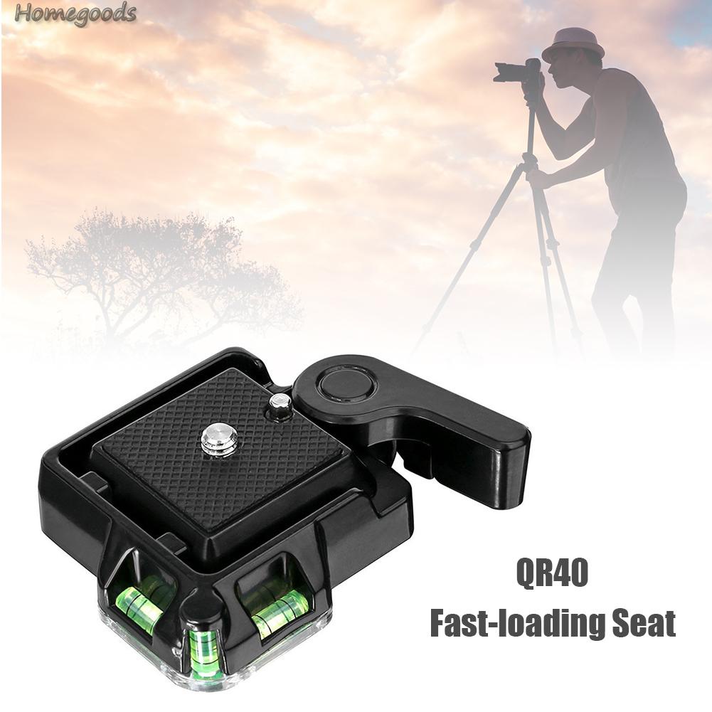 Đế gắn máy ảnh thao tác nhanh QR40 cho DSLR
 | BigBuy360 - bigbuy360.vn
