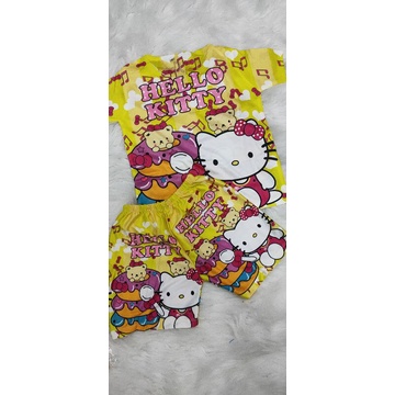 Bộ tay ngắn quần đùi thun lạnh thái cho bé trai/gái