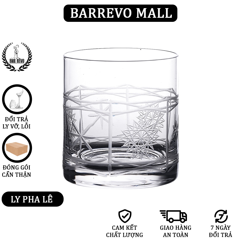 Whisky Crystal Glass - Ly Pha Lê