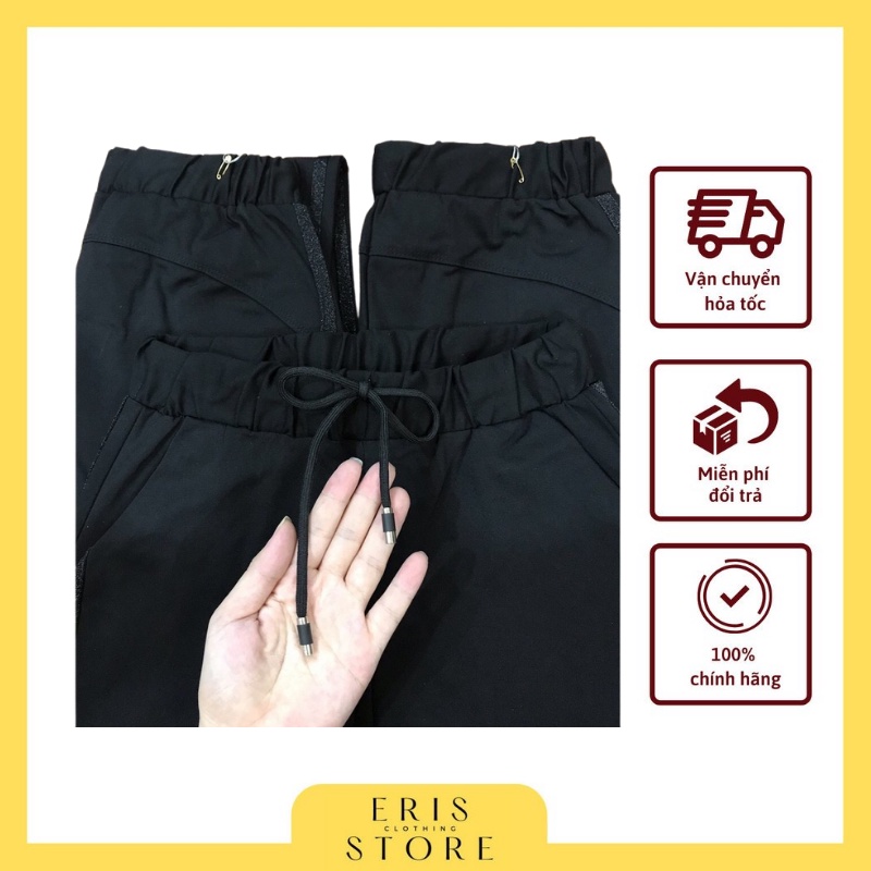 Quần jogger nữ ERIS mặc thu đông chất vải umi cao cấp | BigBuy360 - bigbuy360.vn