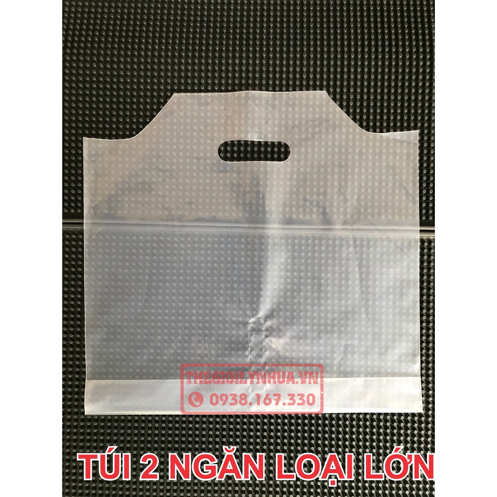 --Túi 2 ly Ép Ngăn--Hàng Dày Chịu Được-Dựng Tối Đa Bốn Cốc