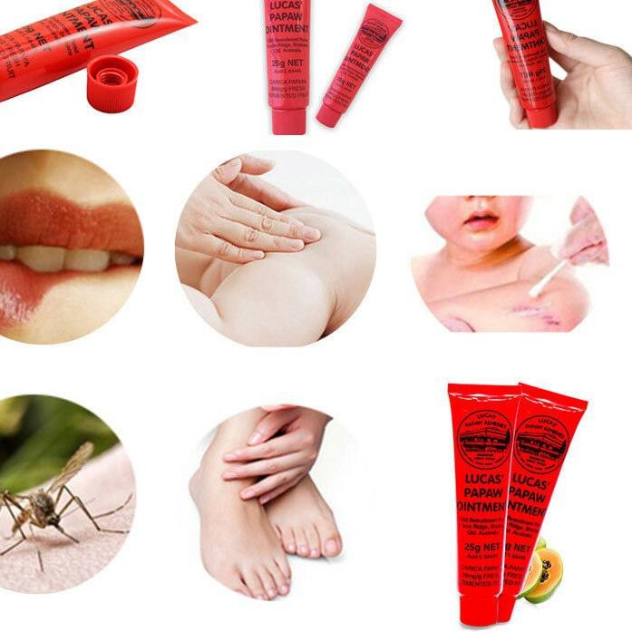 (Hàng Mới Về) Kem Dưỡng Ẩm Môi Lucas Papaw 25g | BigBuy360 - bigbuy360.vn