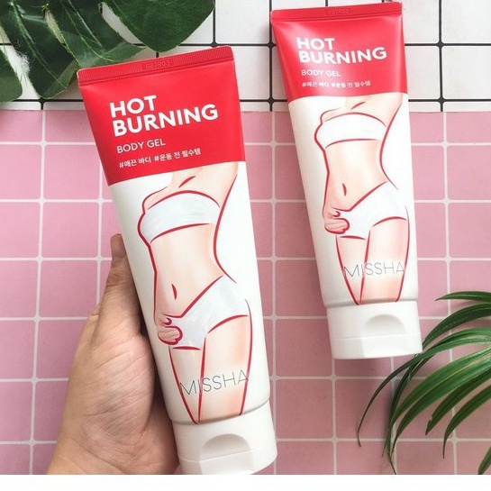 Kem Tan Mỡ Bụng Xoá Rạn Da Missha Hot Burning hàn quốc 200ml