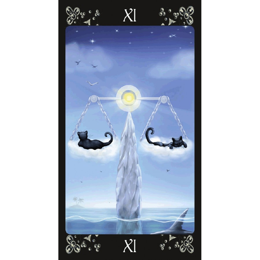 Bộ Bài Black Cats Tarot (Mystic House Tarot Shop)