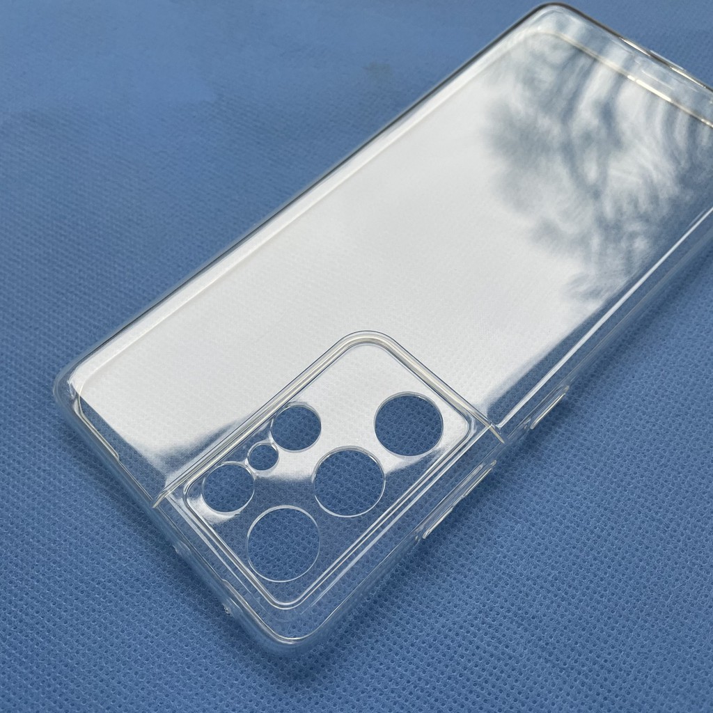 Ốp lưng silicon Gor cho Samsung Galaxy S21 Ultra/ S21 Ultra 5G siêu mỏng, có gờ bảo vệ camera