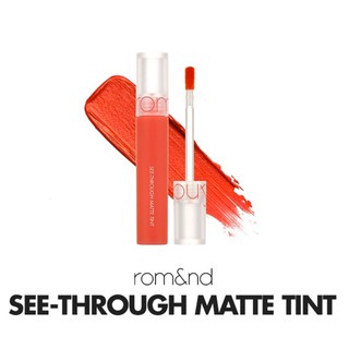 Son Kem Lì Siêu Mịn Romand See Through Matte Tint