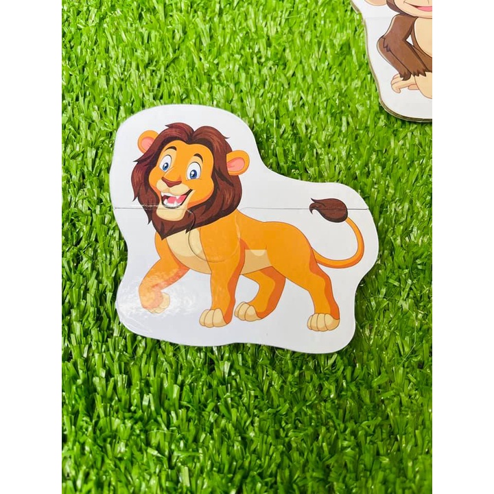 Bộ đồ chơi ghép hình tư duy 72 PUZZLE, ghép hình hai mảnh học chữ cái, chữ số giúp bé nhận biết làm quen Tiếng Anh