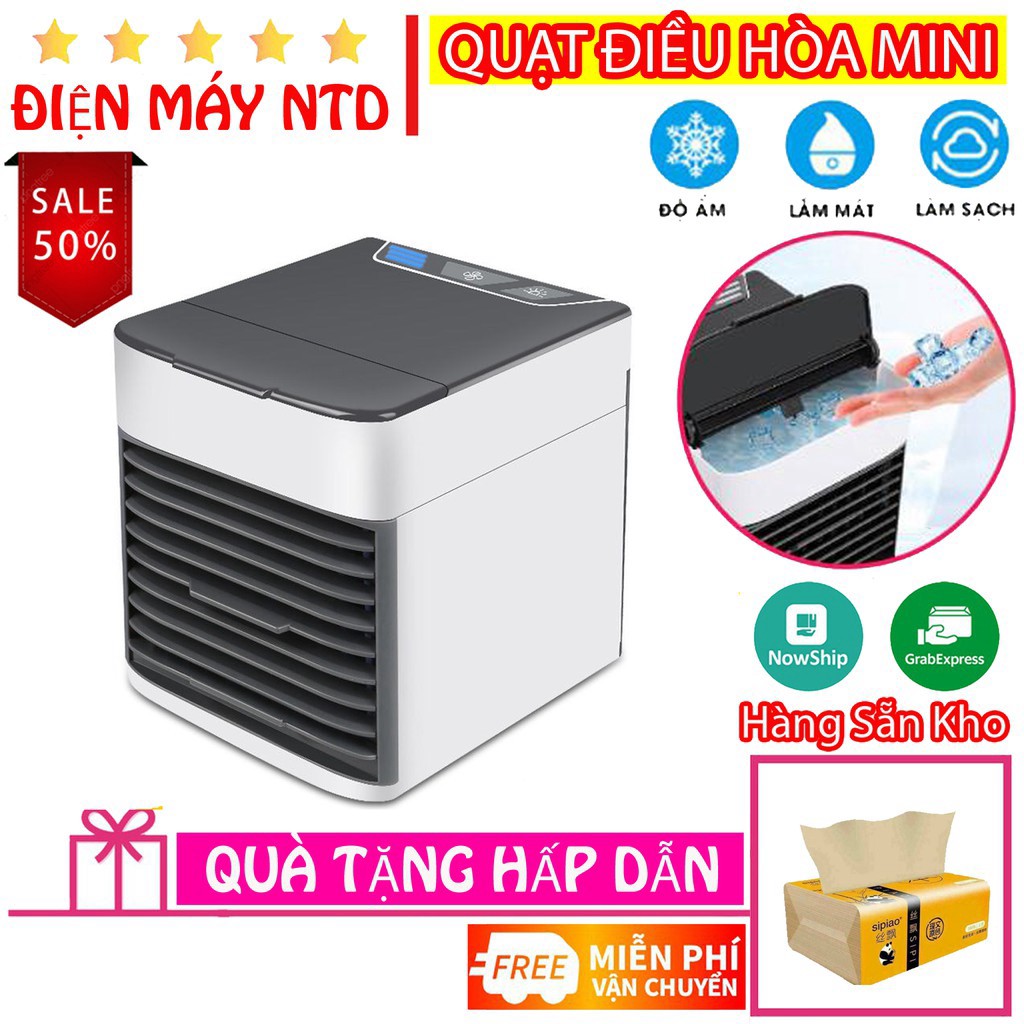 [BẢO HÀNH 1 NĂM]Quạt Điều Hòa Mini Công Nghệ Hàn Quốc - Quạt Điều Hòa Mini Hơi Nước Siêu mátFREE SHIPSIÊU HOT