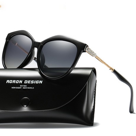 Mắt kính Nữ phân cực AORON thời trang Italia tròng kính polarized chống chói hiệu quả AK025