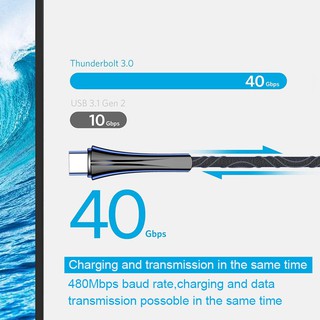 Cáp Sạc Nhanh KAXOE Cho Điện Thoại / Android Micro Usb / Type-c Có Đèn Led 5a